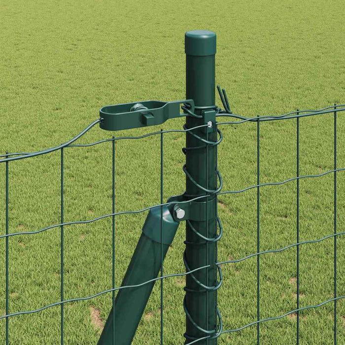 Îngrădire cu stâlpi Verde 1.2 x 25 m Oțel - WALTI WALTI