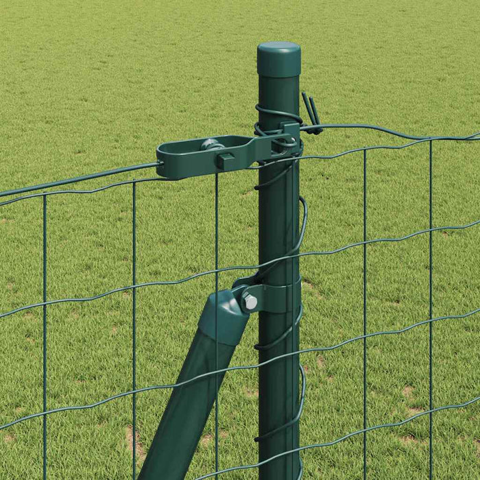 Îngrădire cu stâlpi Verde 1.6 x 10 m Oțel - WALTI WALTI