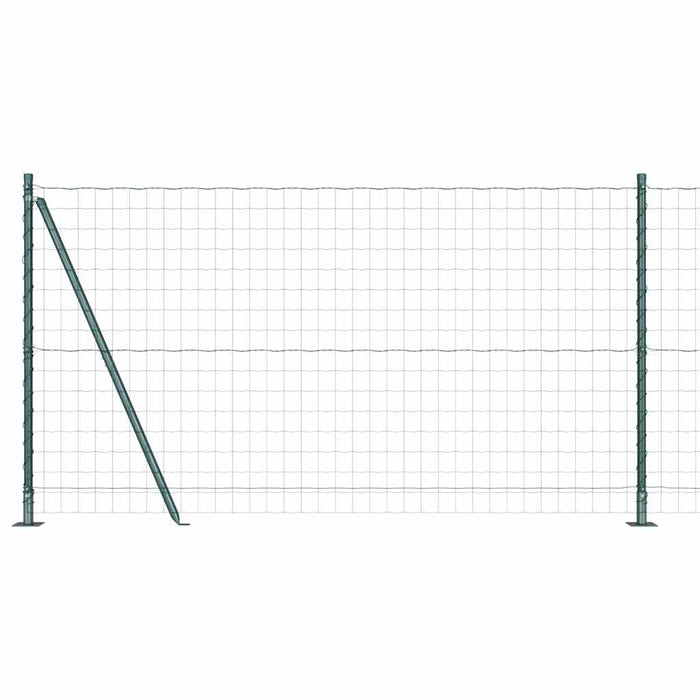 Îngrădire cu stâlpi Verde 1.2 x 25 m Oțel - WALTI WALTI