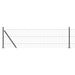 Îngrădire cu stâlpi Gri 0.6 x 50 m Oțel - WALTI WALTI