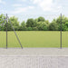 Îngrădire cu stâlpi Gri 1.6 x 10 m Oțel - WALTI WALTI