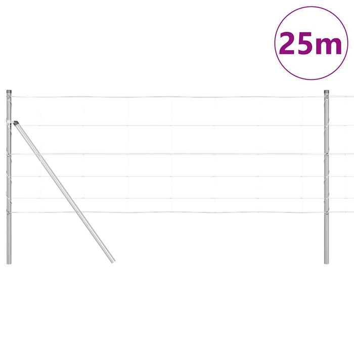 Gard de Câmp 0.8x25 m din oțel zincat - WALTI WALTI
