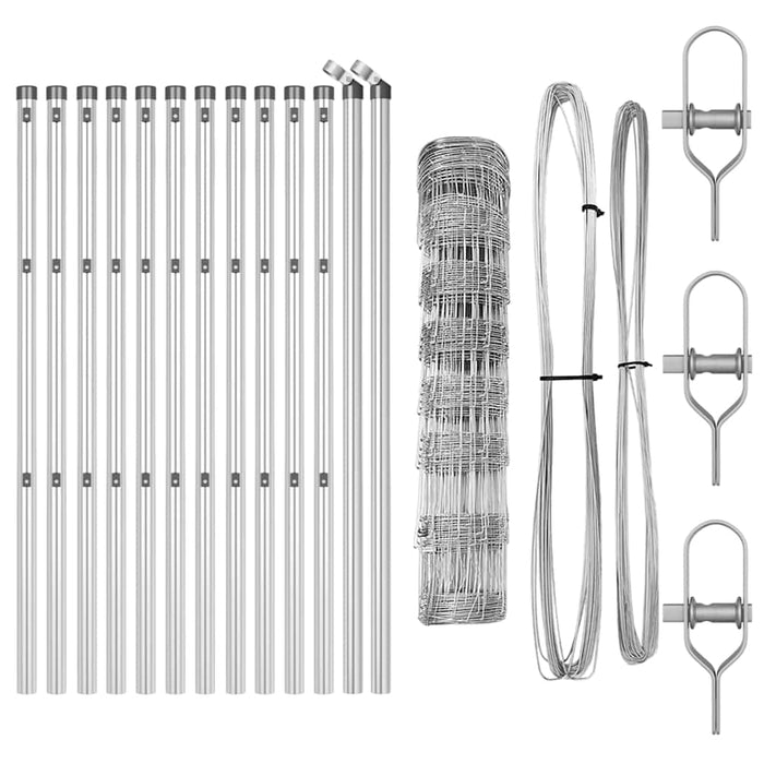 gard din oțel galvanizat 0.8x25 m - WALTI WALTI