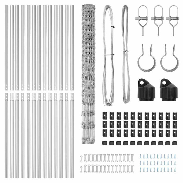 Gard de teren 1x25 m Oțel galvanizat - WALTI WALTI