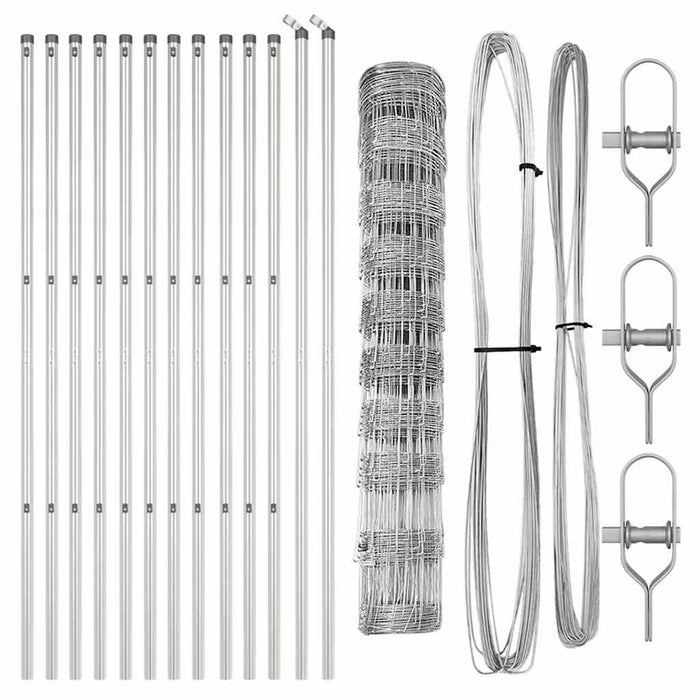Gard pentru teren, 1x25 m, din oțel galvanizat - WALTI WALTI