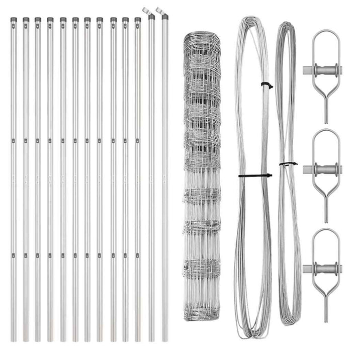 Gard de teren 1.2x25 m din oțel galvanizat - WALTI WALTI