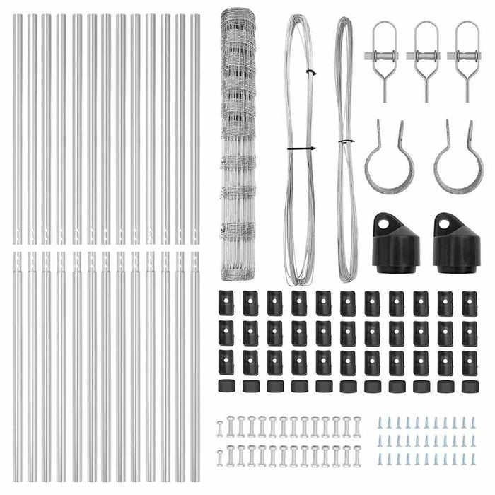 Gard de teren 1.2x25 m din oțel galvanizat - WALTI WALTI