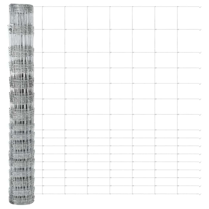 Gard de Câmp 1,2 x 25 m Oțel Galvanizat - WALTI WALTI