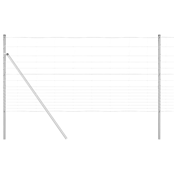 Gard de teren 1.2x25 m din oțel galvanizat - WALTI WALTI