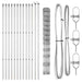 Gard de câmp 1.4x25 m din oțel galvanizat - WALTI WALTI