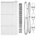 Gard de câmp 1.4x25 m din oțel galvanizat - WALTI WALTI