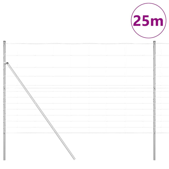 Gard de câmp 1.5 x 25 m din oțel zincat - WALTI WALTI