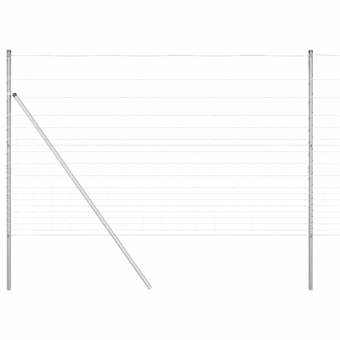 Gard de câmp 1.5x25 m din oțel galvanizat - WALTI WALTI