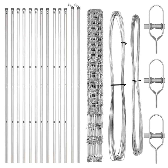 Gard de câmp 1.5x25 m din oțel galvanizat - WALTI WALTI