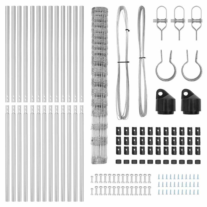 Gard de câmp 1.5x25 m din oțel galvanizat - WALTI WALTI