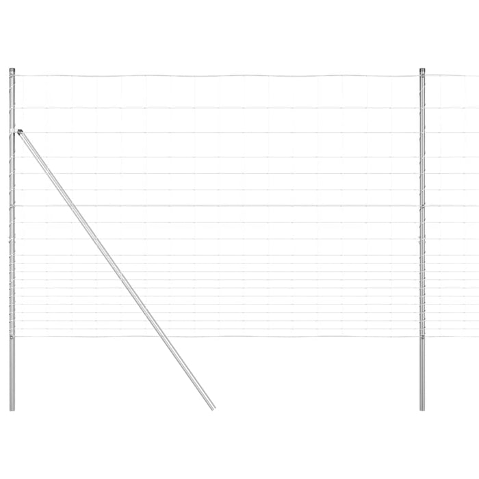 Gard de Teren 1.6 x 25 m din Oțel Galvanizat - WALTI WALTI