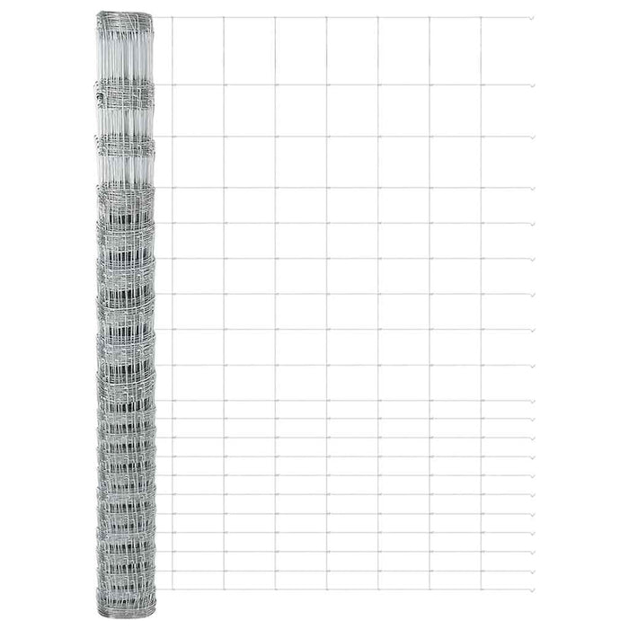 Gard de Teren 1.6 x 25 m din Oțel Galvanizat - WALTI WALTI