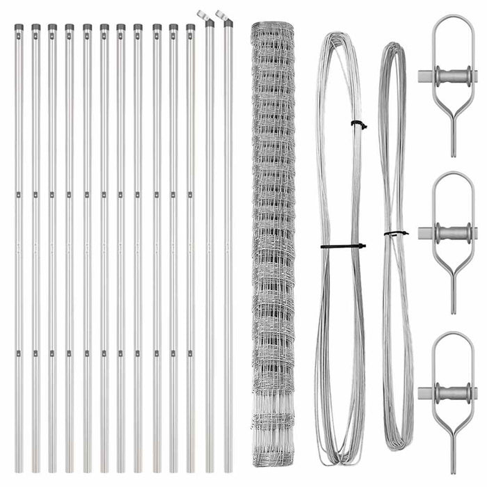 Plasa de Fencing 1.6 x 25 m din oțel zincat - WALTI WALTI