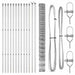 Plasa de Fencing 1.6 x 25 m din oțel zincat - WALTI WALTI