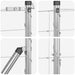 Gard de teren 1x50 m din oțel zincat - WALTI WALTI