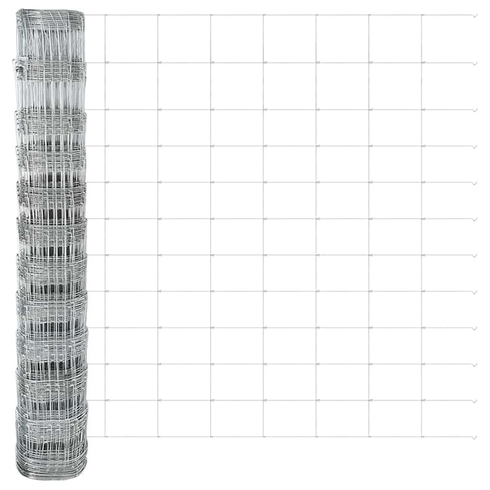Gard pentru teren 1.2x50 m din oțel galvanizat - WALTI WALTI