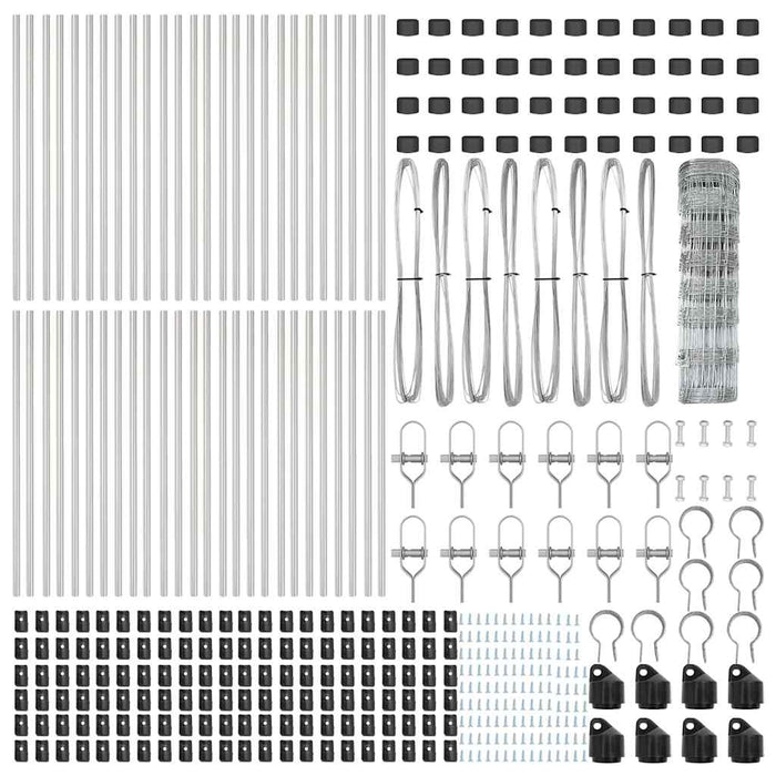Plasă de Fencing 0.8 x 100m din oțel galvanizat - WALTI WALTI