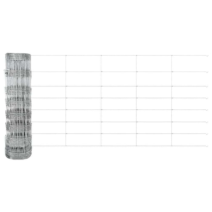 Plasă de Fencing 0.8 x 100m din oțel galvanizat - WALTI WALTI