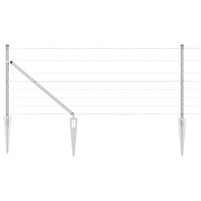 Gard 0.8x25 m din oțel galvanizat - WALTI WALTI