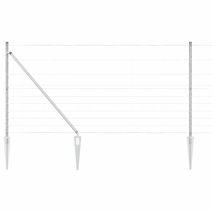 Gard de câmp 1.2 x 25 m Oțel zincat - WALTI WALTI