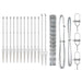 Gard de teren 1.2x25 m din oțel galvanizat - WALTI WALTI