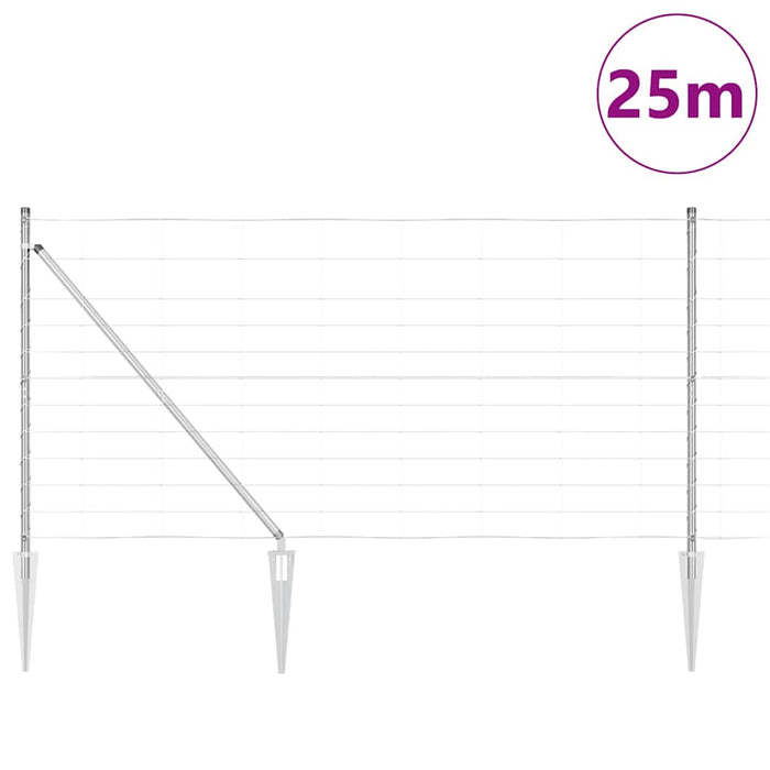 Gard de 1.2 x 25m din oțel galvanizat - WALTI WALTI