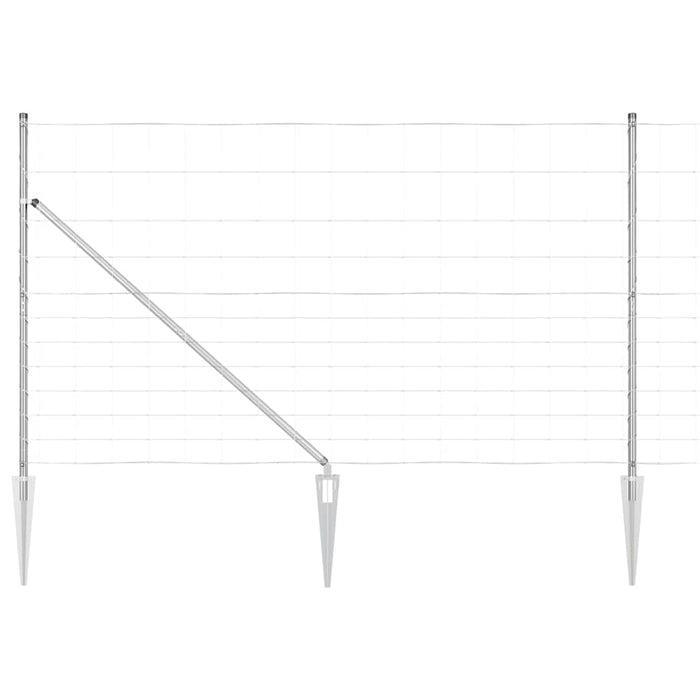 Gard de câmp 1,4x25 m din oțel galvanizat - WALTI WALTI
