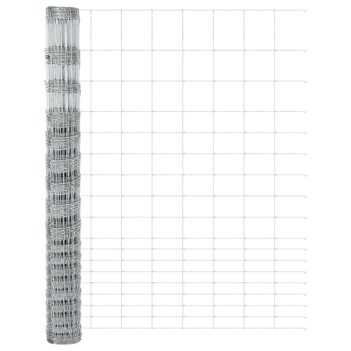 Gard de câmp 1.5x25 m Oțel galvanizat - WALTI WALTI