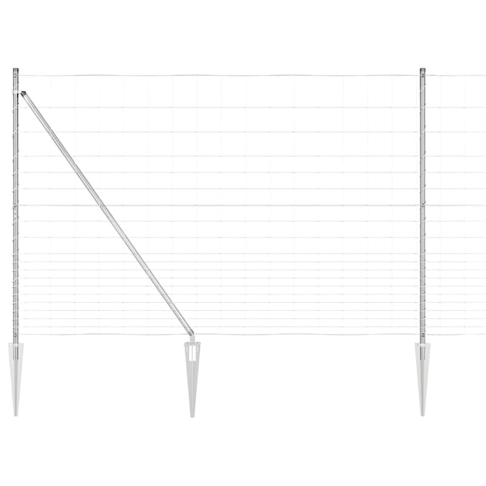 Gard din oțel zincat 1.6 x 25 m - WALTI WALTI