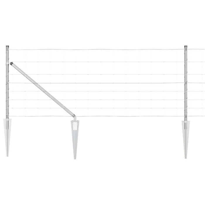 Gard de teren 0.8x50 m din oțel galvanizat - WALTI WALTI