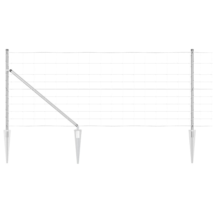Gard de câmp 1x50 m din oțel zincat - WALTI WALTI