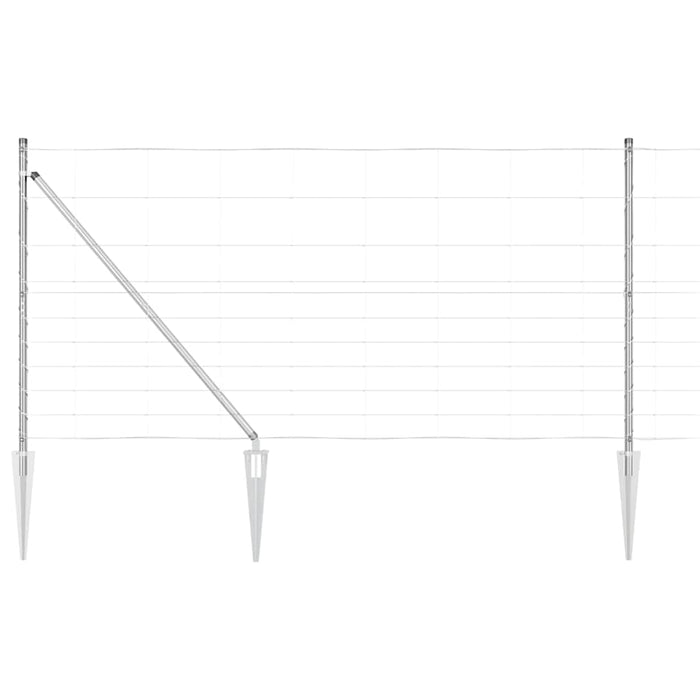Gard de Teren 1.2 x 50 m din Oțel Galvanizat - WALTI WALTI