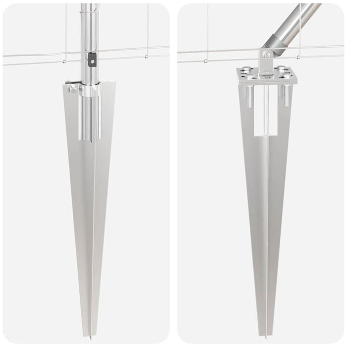 Gard de câmp 1,4x50 m din oțel galvanizat - WALTI WALTI
