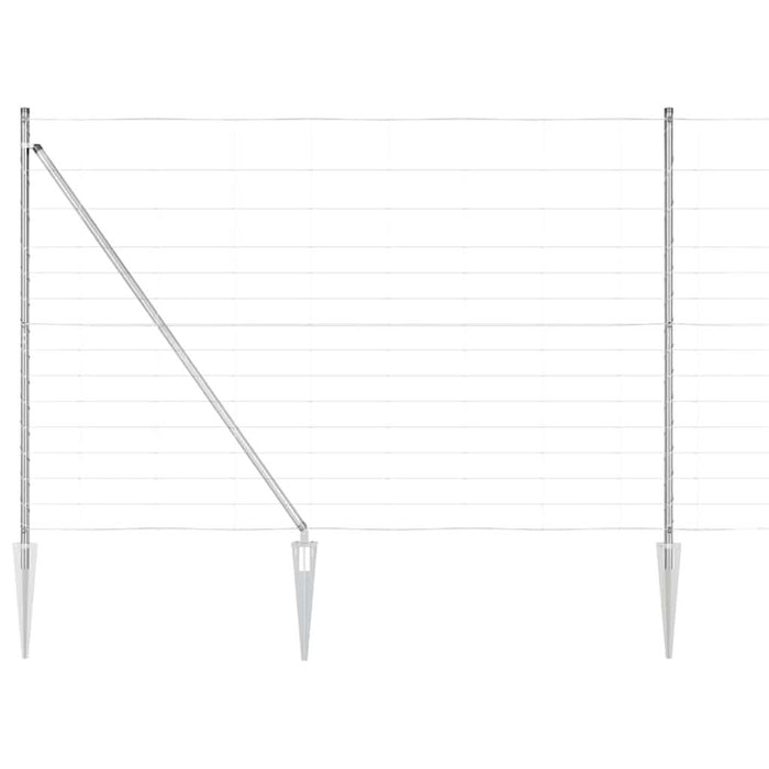 Gard 1.6x50 m din Oțel Zincat - WALTI WALTI