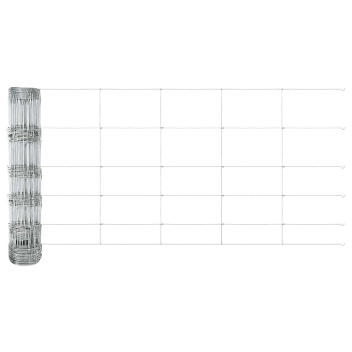 Gard 0.8x25 m din Oțel Zincat - WALTI WALTI