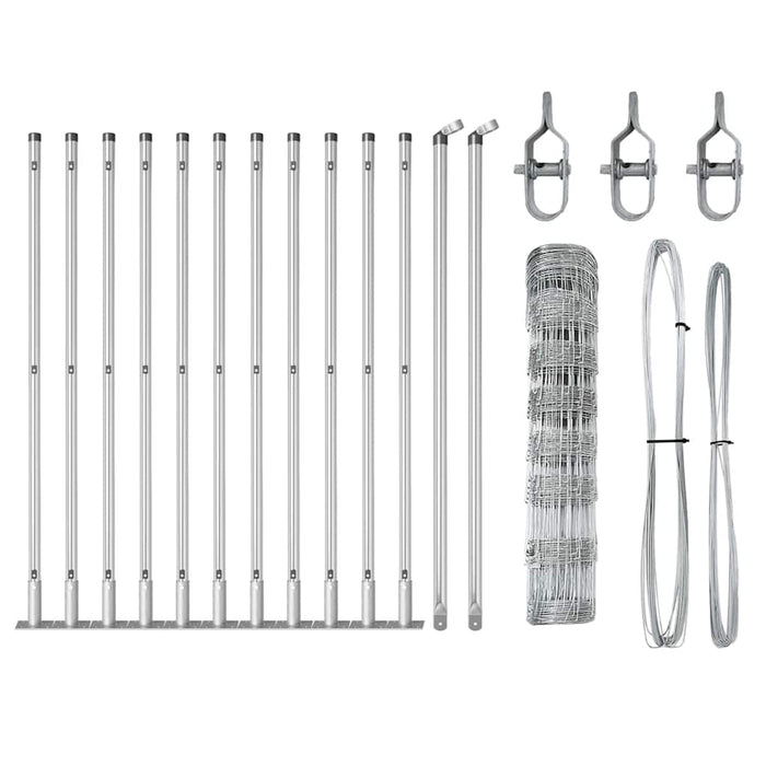 Gard de teren 0.8x25 m Oțel galvanizat - WALTI WALTI