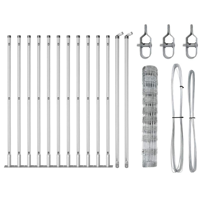 Gard de Câmp 1x25 m Oțel Galvanizat - WALTI WALTI