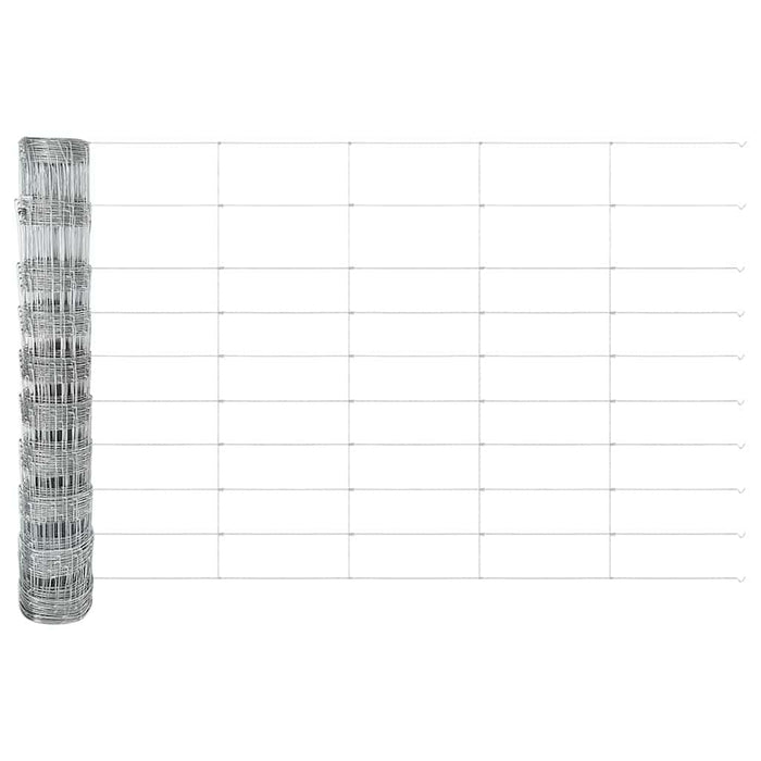 Gard de Câmp 1x25 m Oțel Galvanizat - WALTI WALTI