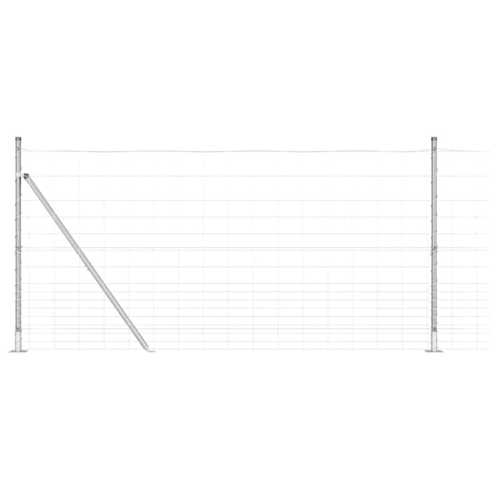 gard de câmp 1.2x25 m din oțel galvanizat - WALTI WALTI
