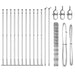 Gard de Teren 1.4 x 25 m din Oțel Galvanizat - WALTI WALTI