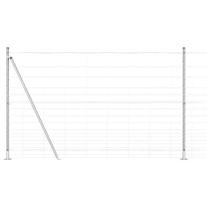 Gard de câmp 1,5x25 m din oțel galvanizat - WALTI WALTI