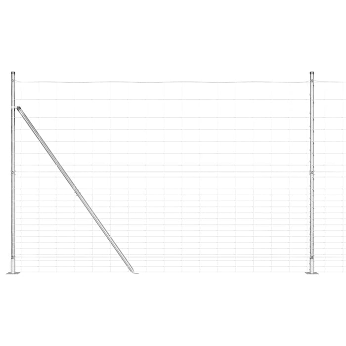 Gard de câmp 1.6x25 m din oțel galvanizat - WALTI WALTI