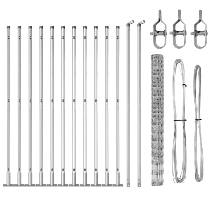 Gard de câmp 1.6x25 m din oțel galvanizat - WALTI WALTI