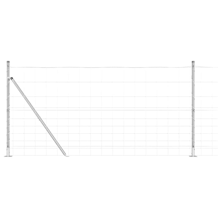 Gard de câmp 1.2x50 m din oțel galvanizat - WALTI WALTI