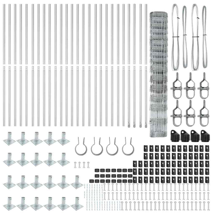 Gard de Teren 1.2x50 m din oțel zincat - WALTI WALTI